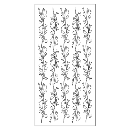 Декоративная панель A405 чертеж